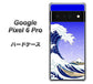 Google Pixel 6 Pro 高画質仕上げ 背面印刷 ハードケース【625 波に富士】