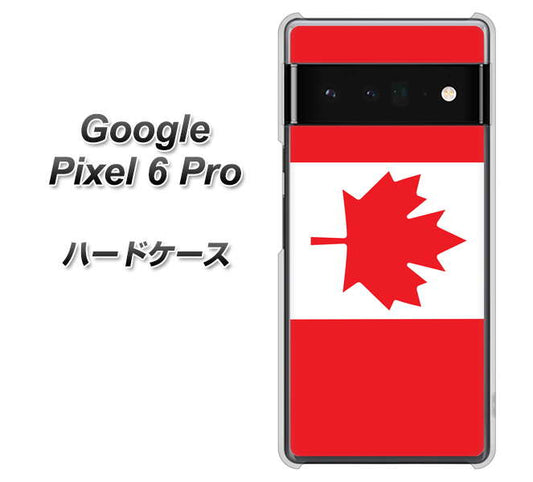 Google Pixel 6 Pro 高画質仕上げ 背面印刷 ハードケース【669 カナダ】