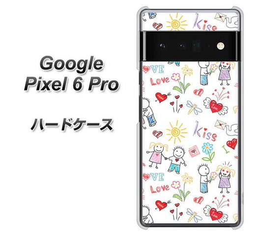Google Pixel 6 Pro 高画質仕上げ 背面印刷 ハードケース【710 カップル】