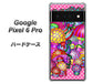 Google Pixel 6 Pro 高画質仕上げ 背面印刷 ハードケース【AG806 きのこ（ピンク）】