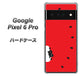Google Pixel 6 Pro 高画質仕上げ 背面印刷 ハードケース【IA812 すいかをかじるネコ】
