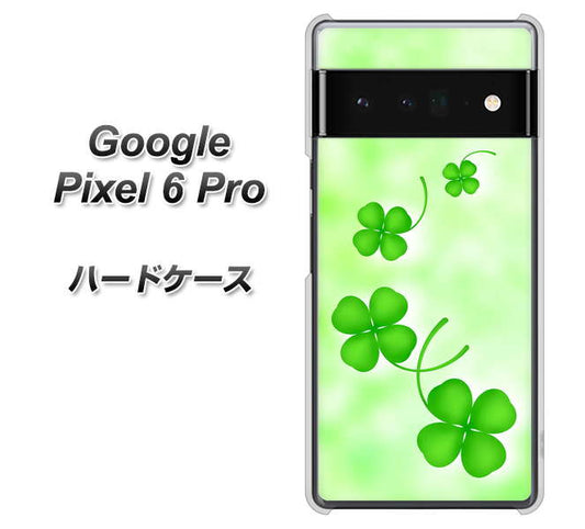Google Pixel 6 Pro 高画質仕上げ 背面印刷 ハードケース【VA819 まいおりる幸運】
