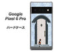 Google Pixel 6 Pro 高画質仕上げ 背面印刷 ハードケース【YA951 石ドア01】