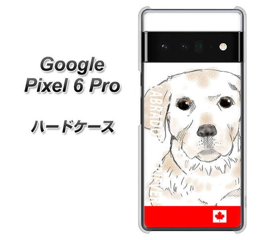 Google Pixel 6 Pro 高画質仕上げ 背面印刷 ハードケース【YD821 ラブラドールレトリバー02】
