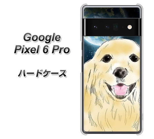 Google Pixel 6 Pro 高画質仕上げ 背面印刷 ハードケース【YD826 ゴールデンレトリバー02】