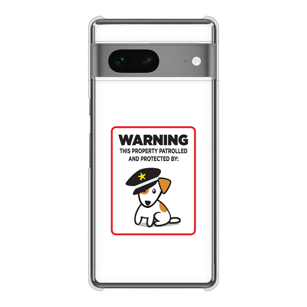 Google Pixel 7 高画質仕上げ 背面印刷 ハードケース 【374 猛犬注意】