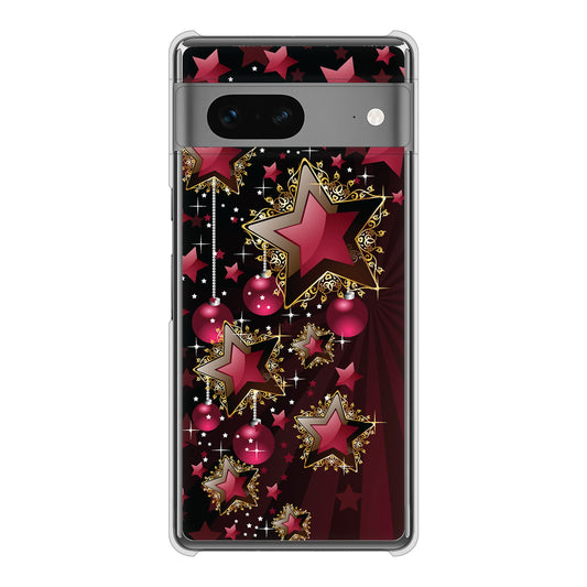 Google Pixel 7 高画質仕上げ 背面印刷 ハードケース 【434 星の壁】
