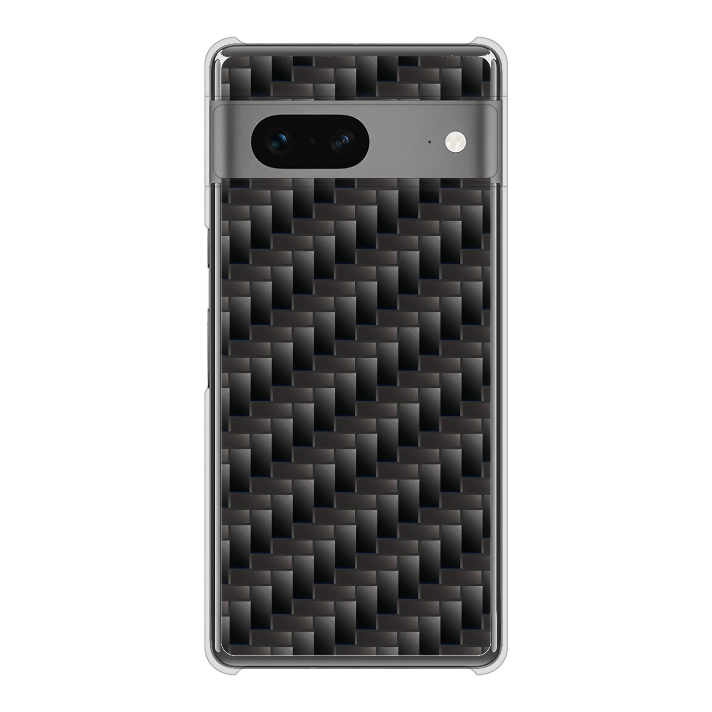 Google Pixel 7 高画質仕上げ 背面印刷 ハードケース 【461 カーボン】
