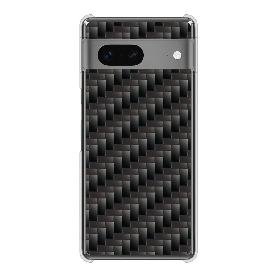 Google Pixel 7 高画質仕上げ 背面印刷 ハードケース 【461 カーボン】