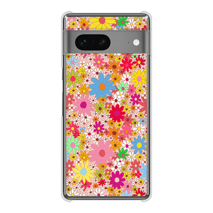 Google Pixel 7 高画質仕上げ 背面印刷 ハードケース リバティプリント