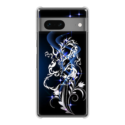 Google Pixel 7 高画質仕上げ 背面印刷 ハードケース ドラゴン