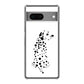 Google Pixel 7 高画質仕上げ 背面印刷 ハードケース 【1038 振り向くダルメシアン（WH）】