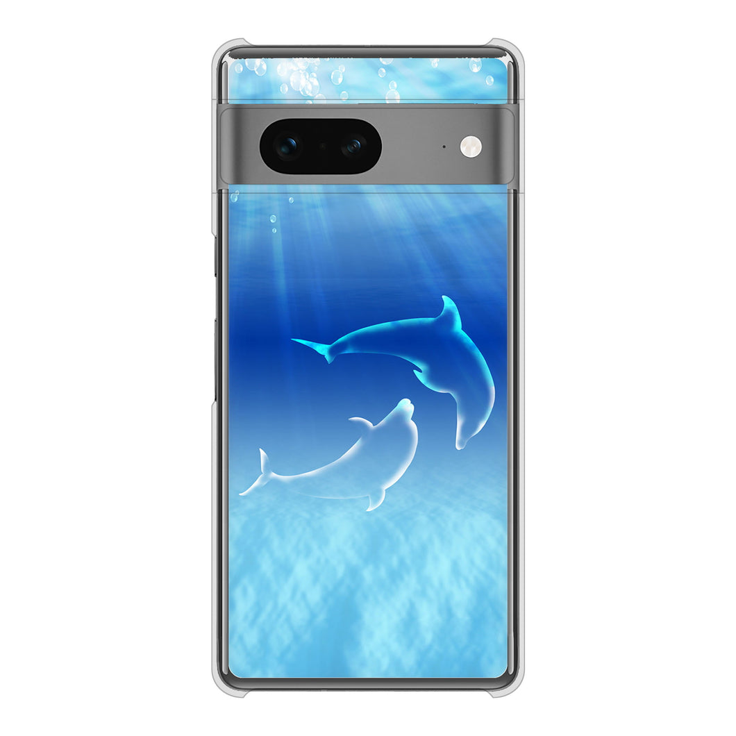 Google Pixel 7 高画質仕上げ 背面印刷 ハードケース 海の守り神