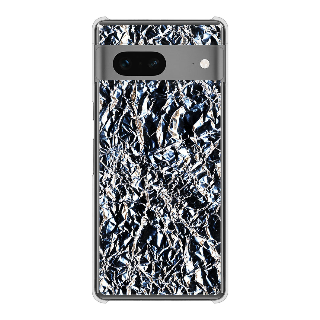 Google Pixel 7 高画質仕上げ 背面印刷 ハードケース 【EK835 スタイリッシュアルミシルバー】