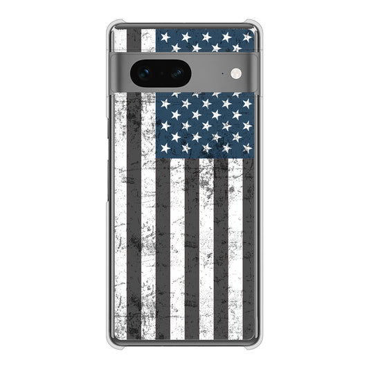 Google Pixel 7 高画質仕上げ 背面印刷 ハードケース 【EK864 アメリカンフラッグビンテージ】