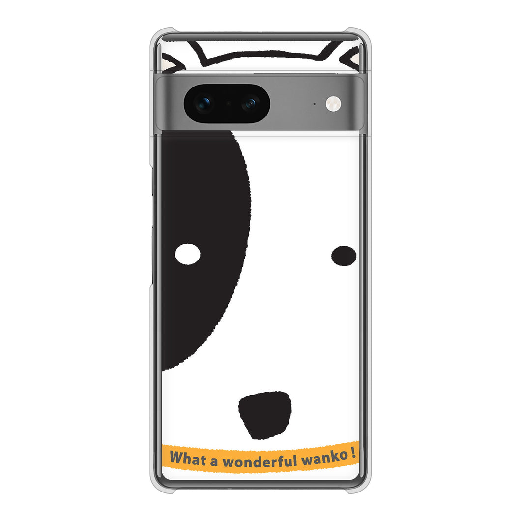 Google Pixel 7 高画質仕上げ 背面印刷 ハードケース 【IA800 わんこ】