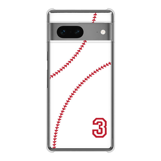 Google Pixel 7 高画質仕上げ 背面印刷 ハードケース baseball