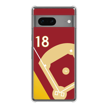 Google Pixel 7 高画質仕上げ 背面印刷 ハードケース baseball