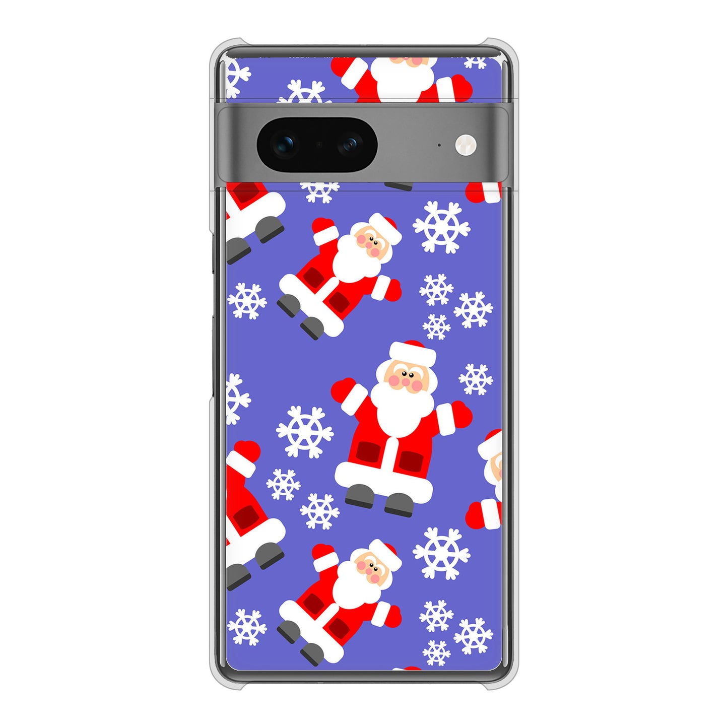 Google Pixel 7 高画質仕上げ 背面印刷 ハードケース クリスマス