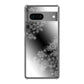 Google Pixel 7 高画質仕上げ 背面印刷 ハードケース 【YJ340 モノトーン 雪の結晶 】