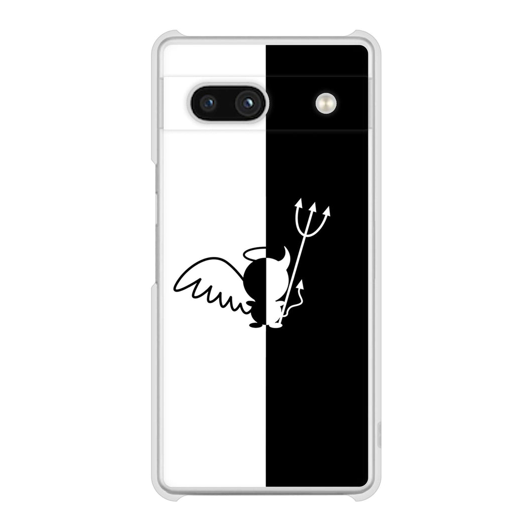 Google Pixel 7a 高画質仕上げ 背面印刷 ハードケース 【027 ハーフデビット】