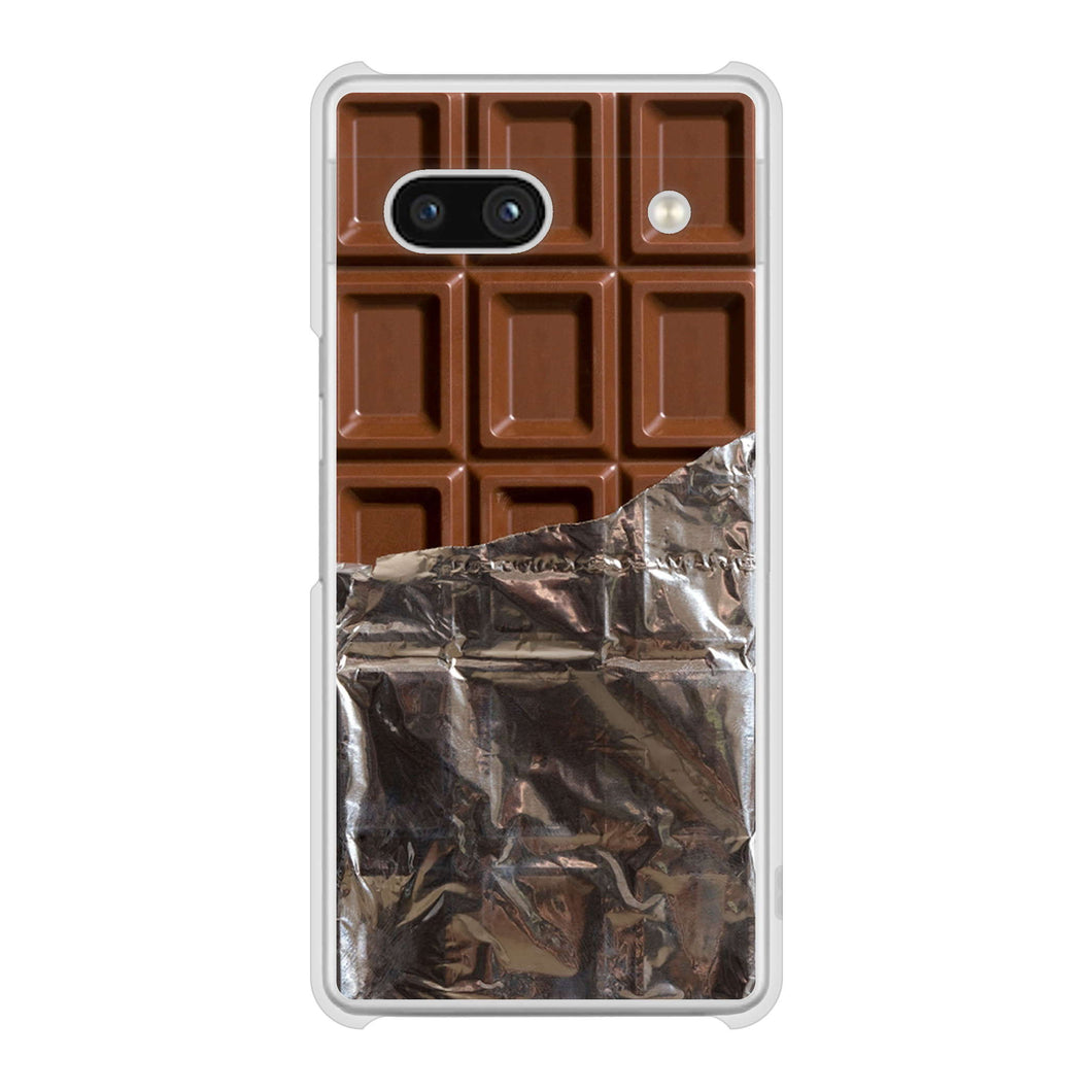 Google Pixel 7a 高画質仕上げ 背面印刷 ハードケース板チョコ