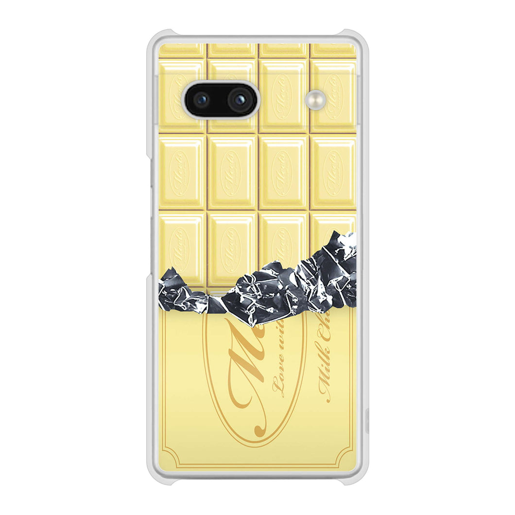 Google Pixel 7a 高画質仕上げ 背面印刷 ハードケース板チョコ
