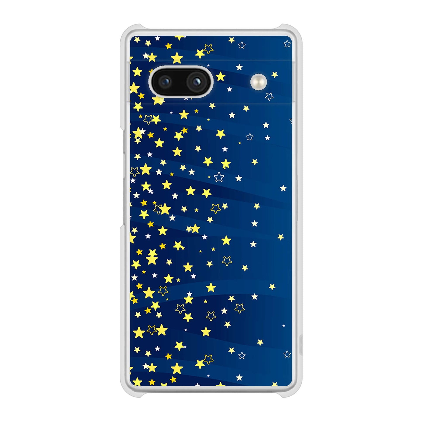 Google Pixel 7a 高画質仕上げ 背面印刷 ハードケース 【VA842 満天の星空】