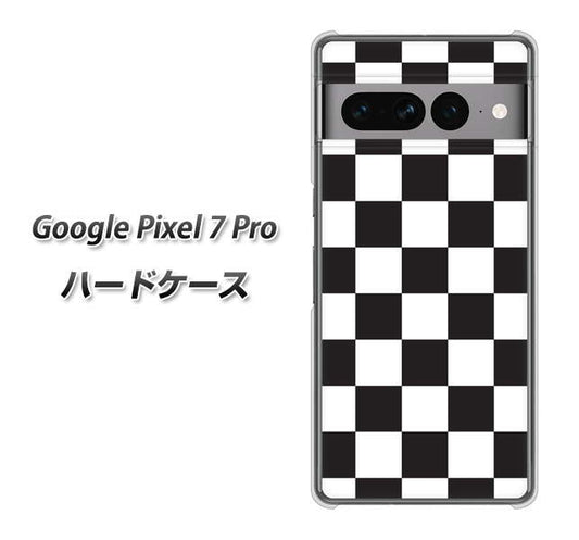 Google Pixel 7 Pro 高画質仕上げ 背面印刷 ハードケース【151 フラッグチェック】