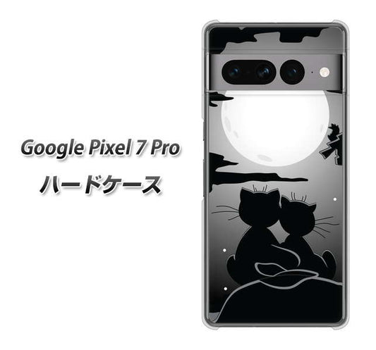 Google Pixel 7 Pro 高画質仕上げ 背面印刷 ハードケース【342 月夜の二人】