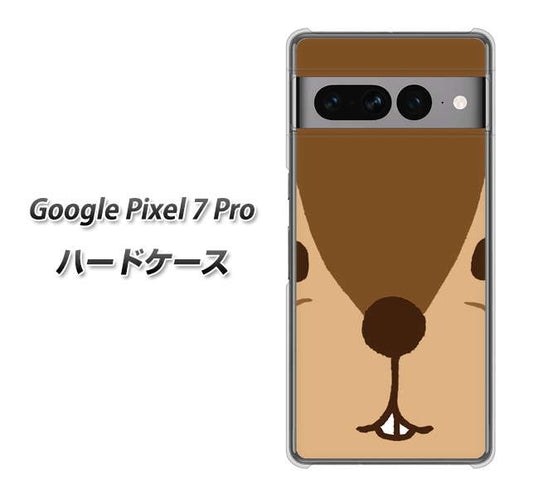 Google Pixel 7 Pro 高画質仕上げ 背面印刷 ハードケース【349 りす】