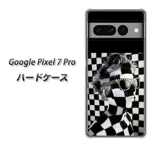 Google Pixel 7 Pro 高画質仕上げ 背面印刷 ハードケース【357 bk&wh】