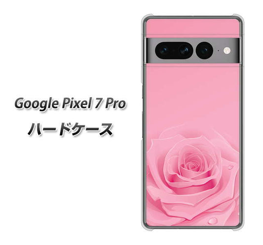 Google Pixel 7 Pro 高画質仕上げ 背面印刷 ハードケース【401 ピンクのバラ】