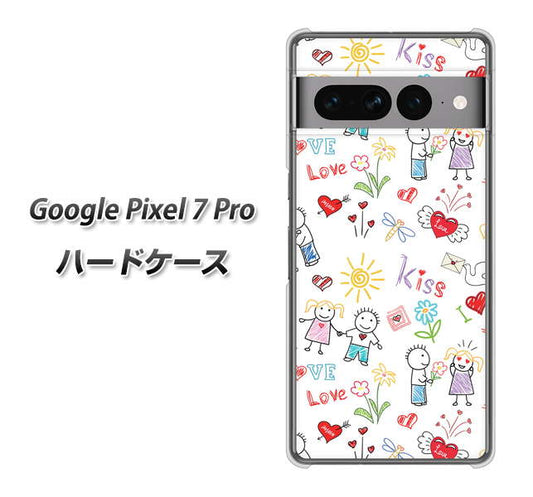 Google Pixel 7 Pro 高画質仕上げ 背面印刷 ハードケース【710 カップル】