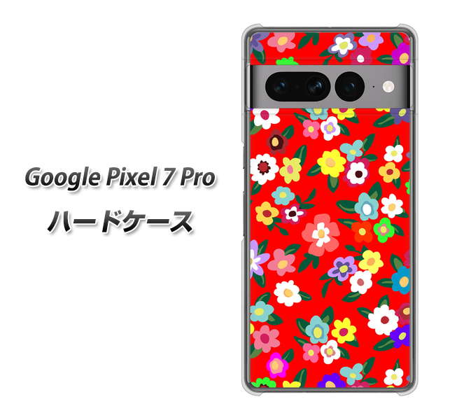 Google Pixel 7 Pro 高画質仕上げ 背面印刷 ハードケース【780 リバティプリントRD】