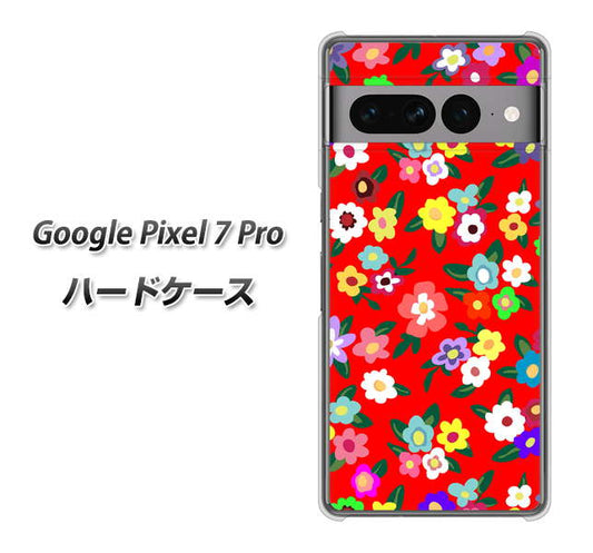 Google Pixel 7 Pro 高画質仕上げ 背面印刷 ハードケース【780 リバティプリントRD】