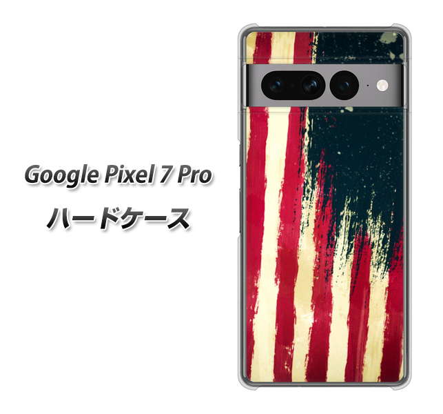 Google Pixel 7 Pro 高画質仕上げ 背面印刷 ハードケース【MI805 ヴィンテージアメリカ】