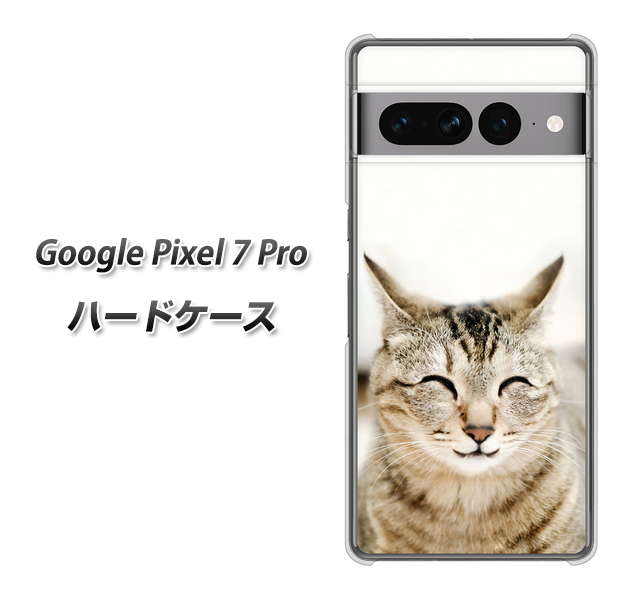 Google Pixel 7 Pro 高画質仕上げ 背面印刷 ハードケース【VA801 笑福ねこ】