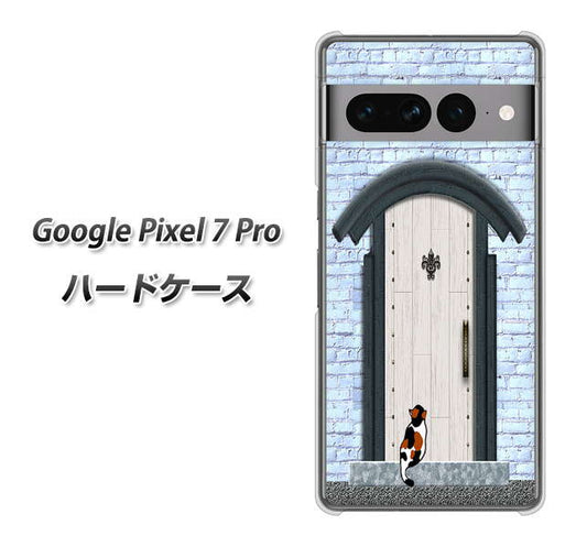 Google Pixel 7 Pro 高画質仕上げ 背面印刷 ハードケース【YA951 石ドア01】