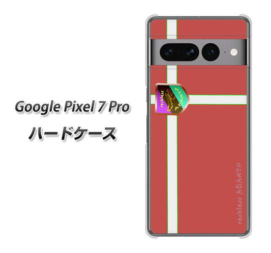 Google Pixel 7 Pro 高画質仕上げ 背面印刷 ハードケース【YC934 アバルト05】
