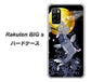 楽天モバイル Rakuten BIGs 高画質仕上げ 背面印刷 ハードケース【1030 月と鯉】