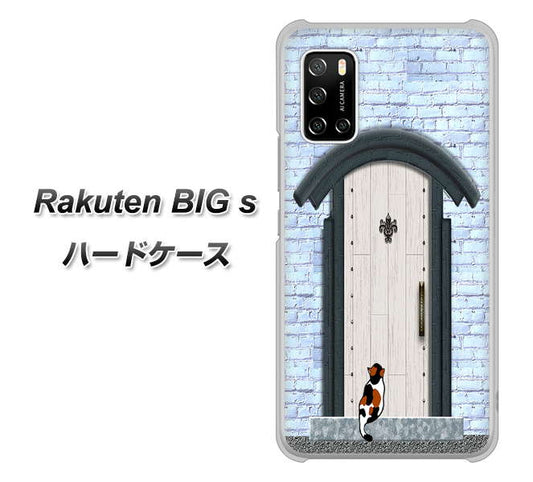 楽天モバイル Rakuten BIGs 高画質仕上げ 背面印刷 ハードケース【YA951 石ドア01】