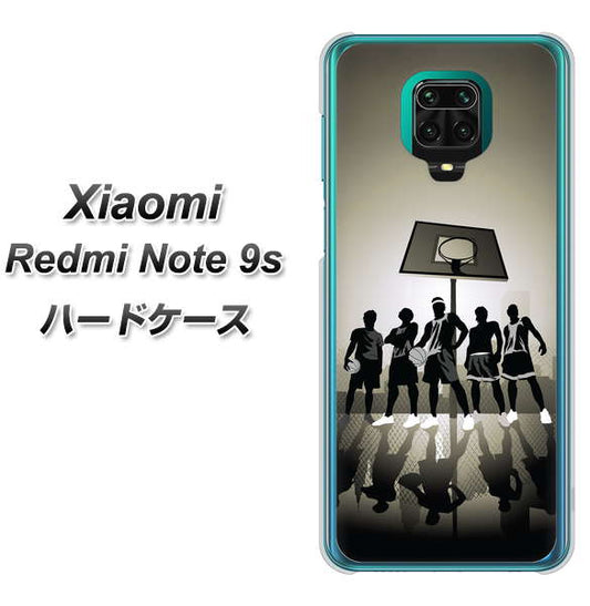 Xiaomi（シャオミ）Redmi Note 9s 高画質仕上げ 背面印刷 ハードケース【389 クールバスケ】