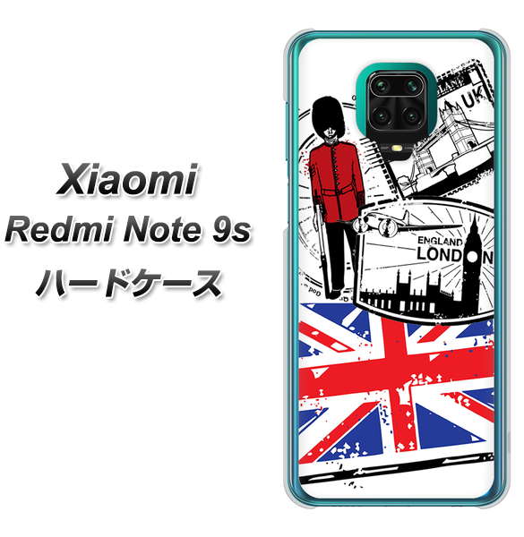 Xiaomi（シャオミ）Redmi Note 9s 高画質仕上げ 背面印刷 ハードケース【574 ＬＯＮＤＯＮ】