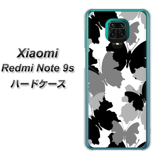 Xiaomi（シャオミ）Redmi Note 9s 高画質仕上げ 背面印刷 ハードケース【1336 夜の蝶】