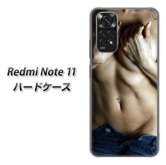 Redmi Note 11 高画質仕上げ 背面印刷 ハードケース【602 ボディライン】