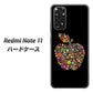 Redmi Note 11 高画質仕上げ 背面印刷 ハードケース【1195 カラフルアップル】