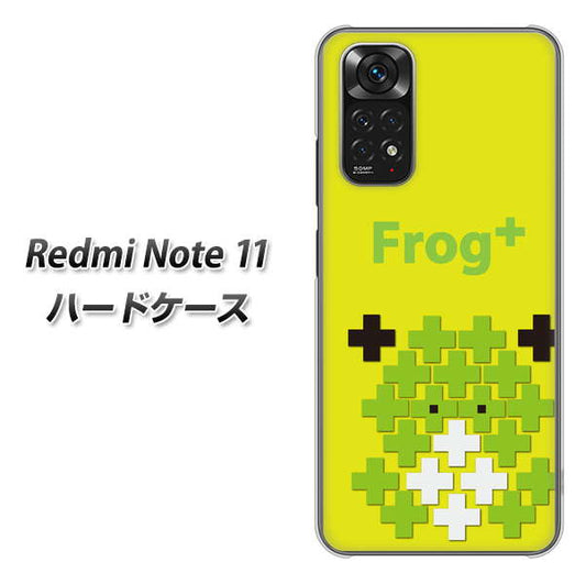 Redmi Note 11 高画質仕上げ 背面印刷 ハードケース【IA806 Frog＋】