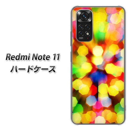 Redmi Note 11 高画質仕上げ 背面印刷 ハードケース【VA874 未来へのワープ】