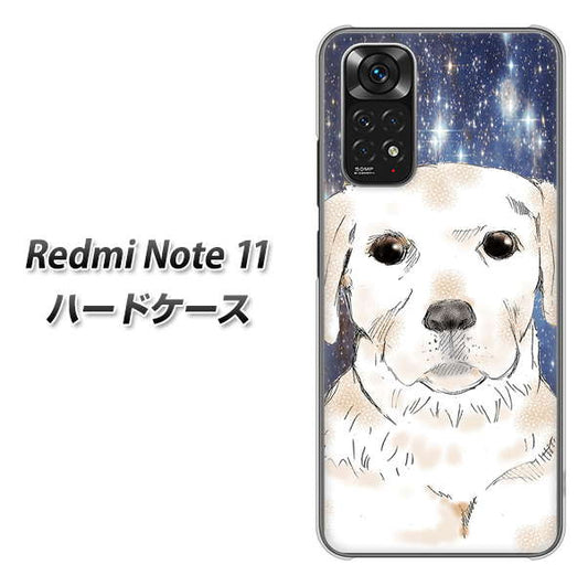 Redmi Note 11 高画質仕上げ 背面印刷 ハードケース【YD820 ラブラドールレトリバー01】